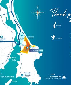 CaraWorld Cam Ranh ⭐️【Giá Tốt Nhất, Giỏ Hàng VIP: Đợt 1】® Vị trí CaraWorld Cam Ranh: Thành phố 2h kết nối