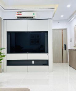 phòng khách Căn hộ Mường Thanh Viễn Triều trực biển ban công rộng | Đẹp, Sang và mới 100%