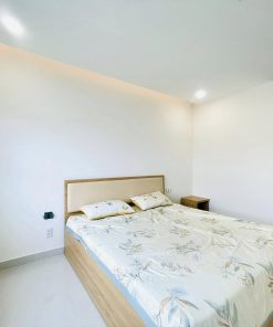 Phòng ngủ master - căn góc CT3 Vĩnh Điềm Trung view hồ và công viên