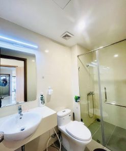 Phòng toilet master - căn góc CT3 Vĩnh Điềm Trung view hồ và công viên