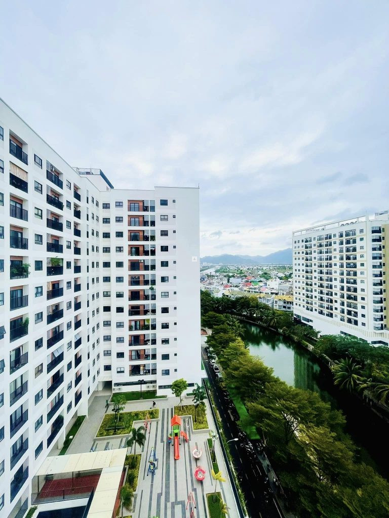 căn góc CT3 Vĩnh Điềm Trung view hồ và khu vui chơi trẻ em