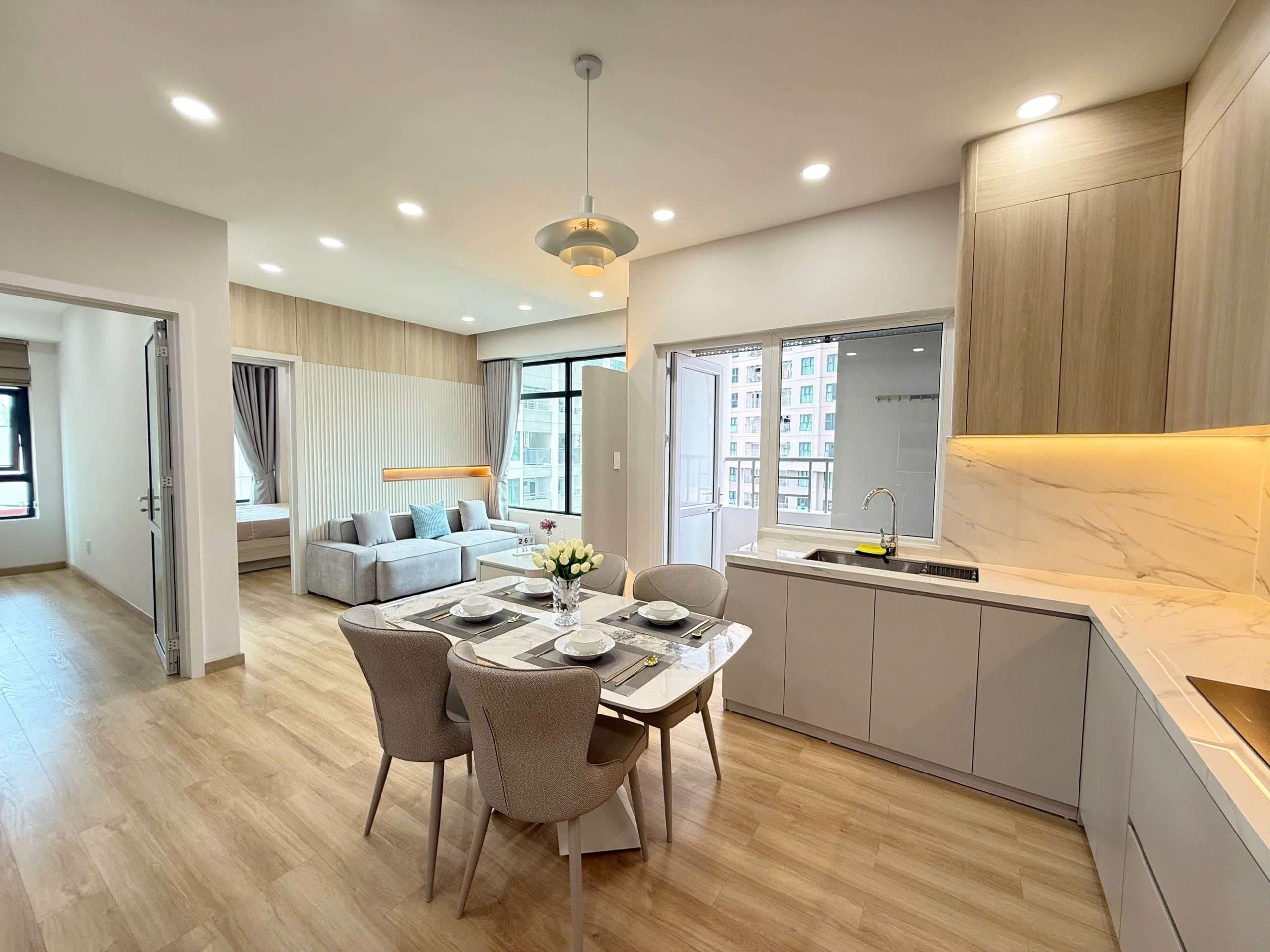 Căn góc Mường Thanh Viễn Triều toà OC1B tầng 5 - Sang trọng và hiện đại Căn góc Mường Thanh Viễn Triều toà OC1B tầng 5 - Sang trọng và hiện đại