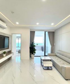 Căn trực biển Mường Thanh Viễn Triều Tầng 12A Toà OC1B, Ban công siêu rộng