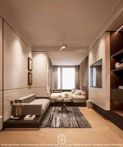 Mường Thanh Luxury Nha Trang ⭐️【Giá Tốt Nhất, Giỏ Hàng VIP】® | 60 Trần Phú Không gian phòng khách Trục căn 30 - Mường Thanh Luxury Nha Trang