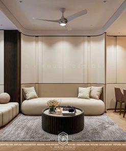 Mường Thanh Luxury Nha Trang ⭐️【Giá Tốt Nhất, Giỏ Hàng VIP】® | 60 Trần Phú Không gian phòng khách Trục căn 42 - Mường Thanh Luxury Nha Trang