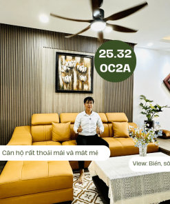 Căn 32 Mường Thanh Viễn Triều Tầng 25 Toà OC2A, View đẹp và rất Mát