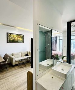 Căn 26 Mường Thanh Viễn Triều Tầng 33 Tòa OC1A. Full kính: Đẹp mãn nhãn