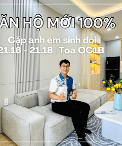 Cặp căn hộ Mường Thanh Viễn Triều Tầng 21 Toà OC1B. Cực Đẹp và Mới 100%