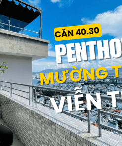 PentHouse Mường Thanh Viễn Triều Tầng 40 Tòa OC2A. Ban công siêu rộng