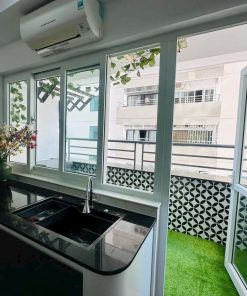 Căn 14 Mường Thanh Viễn Triều Tầng 28 Tòa OC2B. Phong cách: Thưởng trà phố biển