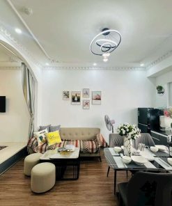 Căn 14 Mường Thanh Viễn Triều Tầng 28 Tòa OC2B. Phong cách: Thưởng trà phố biển