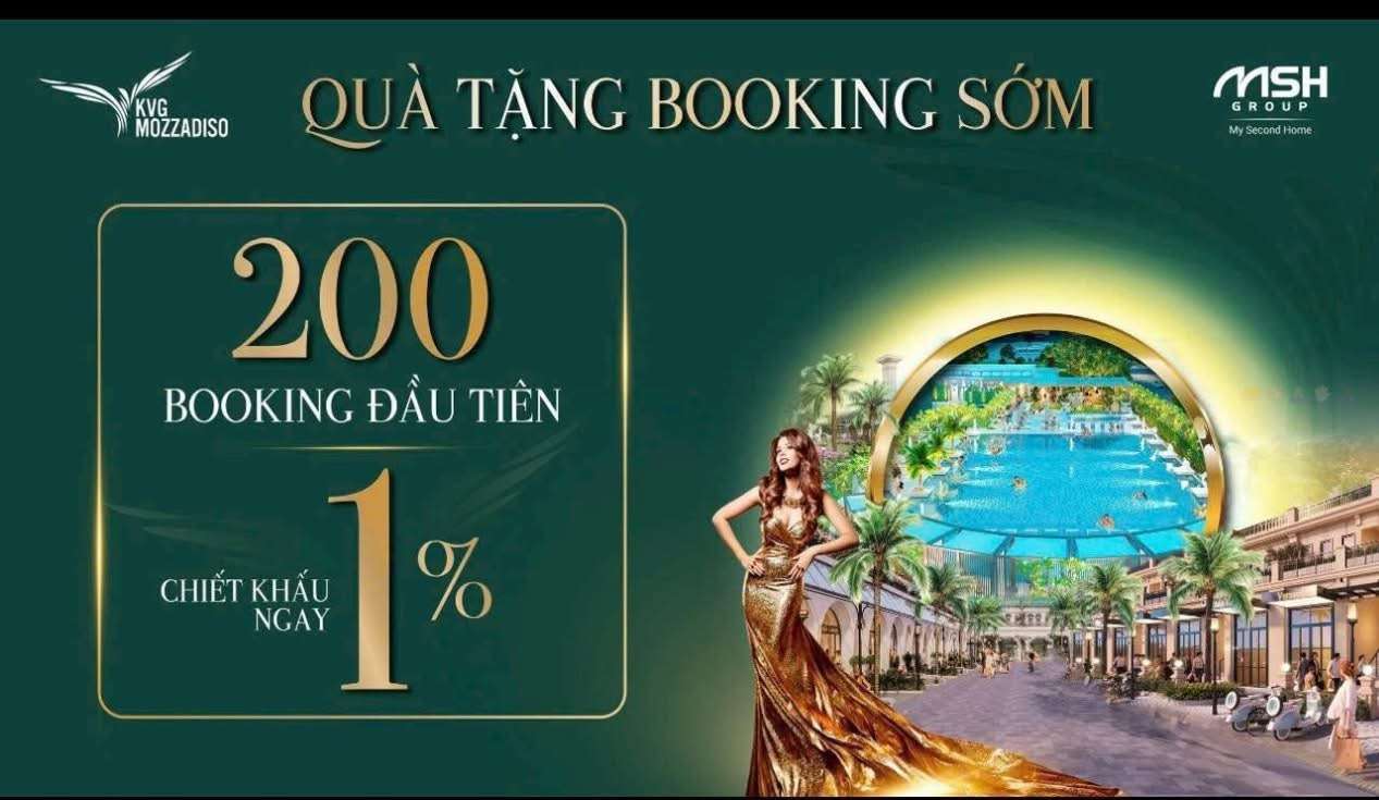 KVG Mozzadiso Nha Trang ⭐️ | Giá bán, Ưu đãi CĐT và Giỏ hàng V.I.P 2025 ®