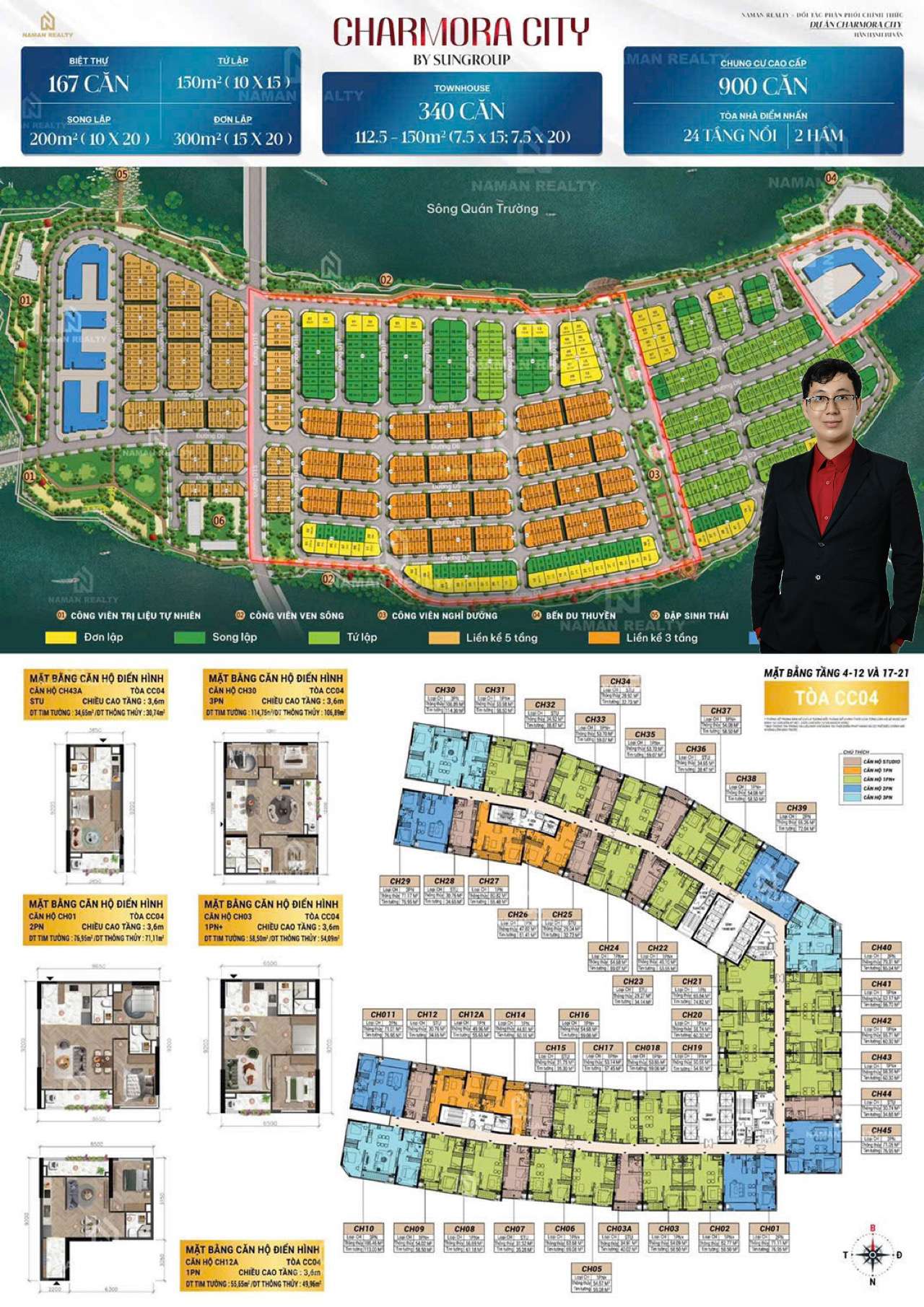 Uptown Charmora City Nha Trang – 5 Lý Do Nên Sở Hữu Đảo An Cư Sinh Thái Sun Group