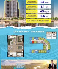 The Onsen 1 Charmora City Nha Trang – Bảng giá và Giỏ hàng VIP | Sun Group