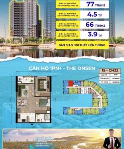 The Onsen 1 Charmora City Nha Trang – Bảng giá và Giỏ hàng VIP | Sun Group