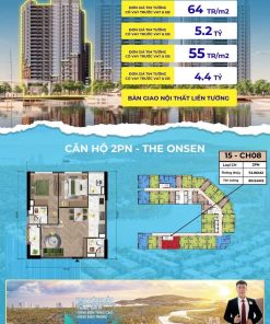 The Onsen 1 Charmora City Nha Trang – Bảng giá và Giỏ hàng VIP | Sun Group