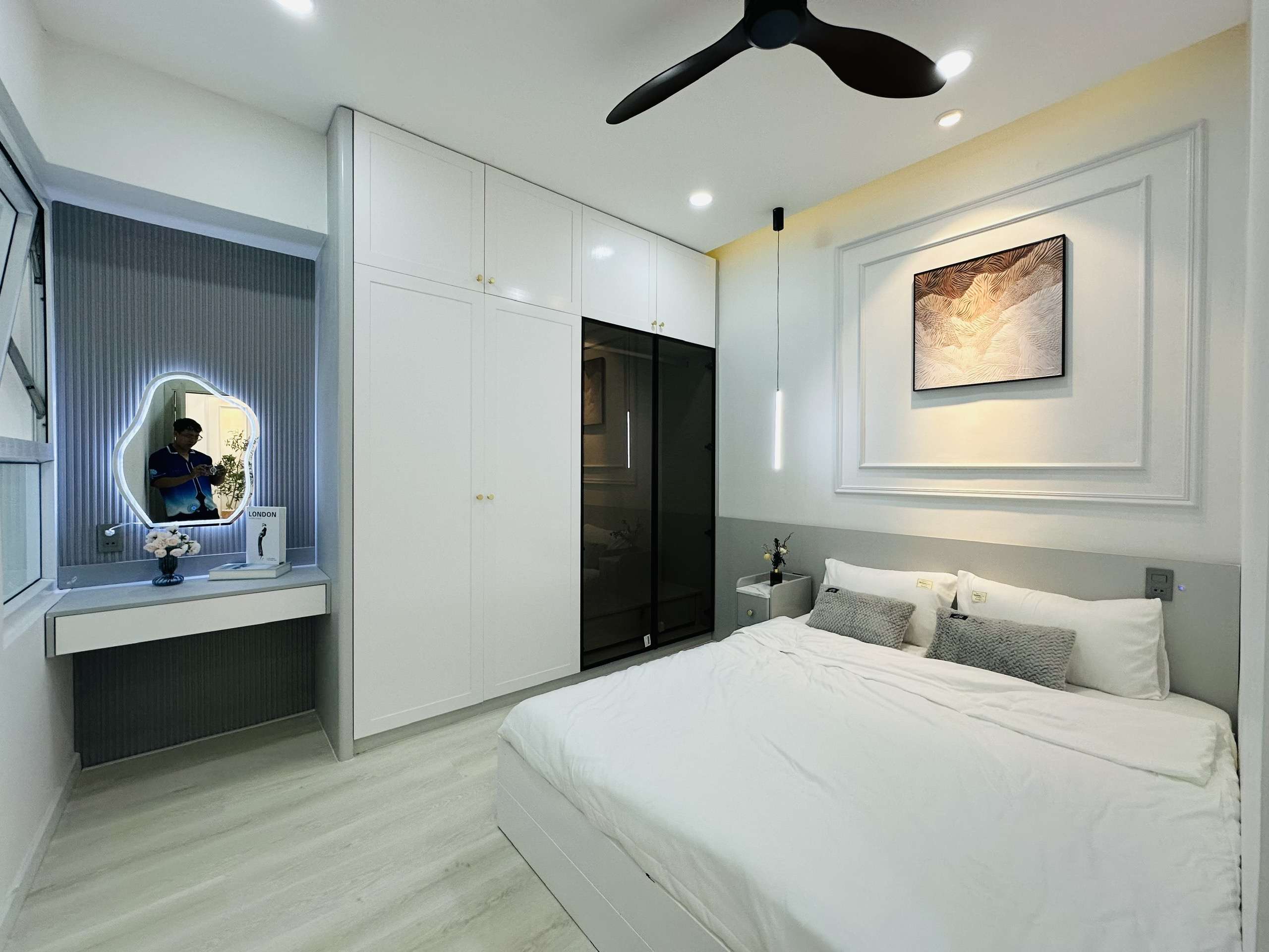 Căn hộ 10 Mường Thanh Viễn Triều Tầng 12A Tòa OC3. Thiết kế: Tươi sáng & Mới 100% Căn hộ 10 Mường Thanh Viễn Triều Tầng 12A Tòa OC3. Thiết kế: Tươi sáng & Mới 100%