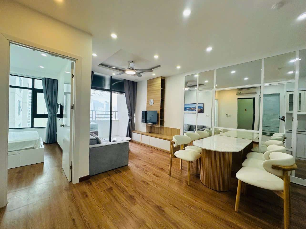 khong gian phong khac va an uong Can ho 30 Muong Thanh Vien Trieu Tang 15 Toa OC1B