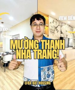 Căn hộ 22 Mường Thanh Viễn Triều Tầng 37 Tòa OC3. View biển, Thiết kế Đẹp, ban công to