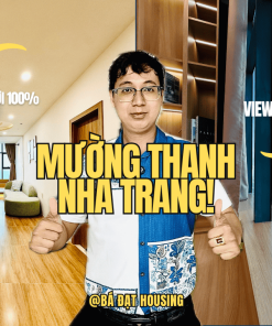 Căn hộ tầng 43 Trần Phú Nha Trang – 45m² phong cách Wabi Sabi, nhà đẹp vào ở ngay