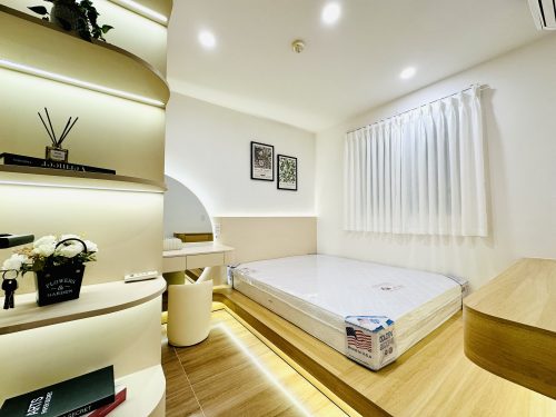 Căn hộ tầng 43 Trần Phú Nha Trang phong cách Wabi Sabi