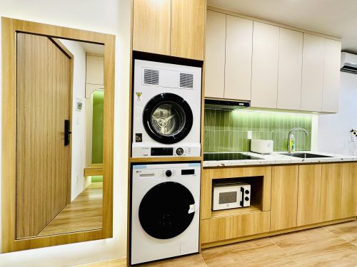 Căn hộ tầng 43 Trần Phú Nha Trang phong cách Wabi Sabi